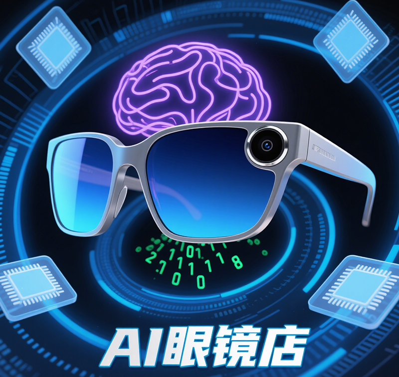 嬴政AI智能拍照眼镜
