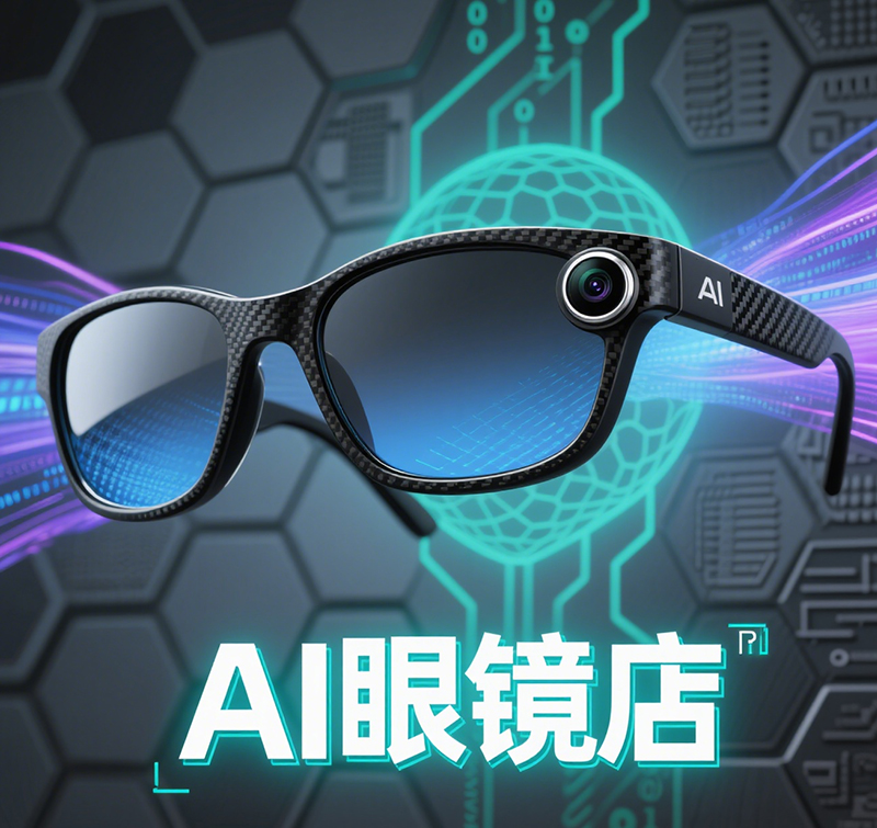 嬴政AI儿童智能眼镜 - 护眼设计，支持学习辅助和安全定位