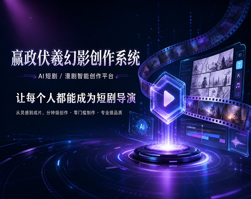 嬴政伏羲短剧创作系统
